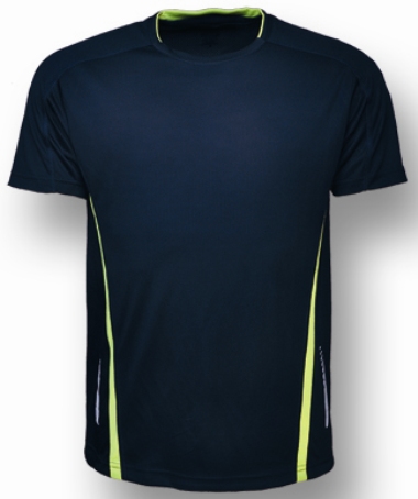 Navy / Lime Elite T-shirt