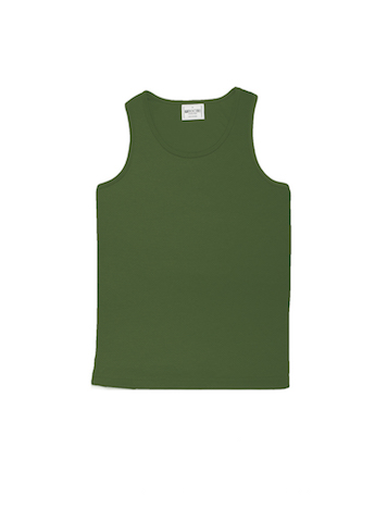 aMRY gREEN bREEZEWAY sINGLET