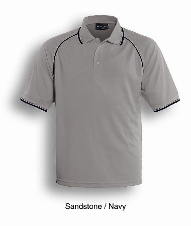 Sandstone / Navy Breezeway Polo shirt