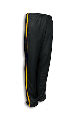 Black / Gold Track Pants