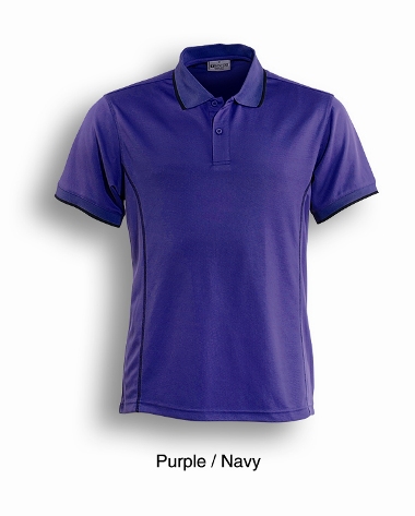 PURPLE NAVY, Polo Shirt, UPF: excellent protection, 160gsm, 100% breezeway polyester fabric,  Breathable, Draws Sweat from Body, Quick Dry