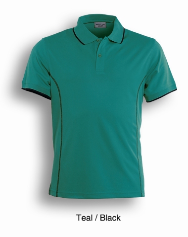 teal black, Polo Shirt, UPF: excellent protection, 160gsm, 100% breezeway polyester fabric,  Breathable, Draws Sweat from Body, Quick Dry