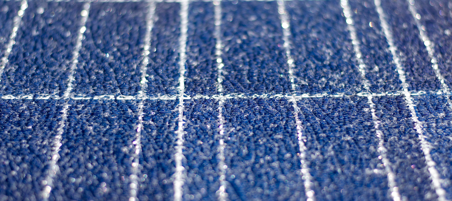 Damaged Solar Panel