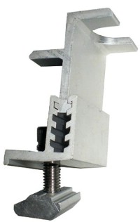 Click to Enlarge - SOLAR, Mounting Systems Grasol Adjustable End Clamp GR Series Zeus Appollo