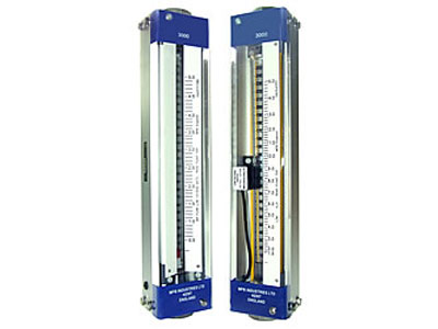 Glass Tube Rotameter VA Flowmeter Type - MPB 3000 Series Variable Area Flow meter with optional