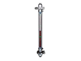 Magnetic float level gauge