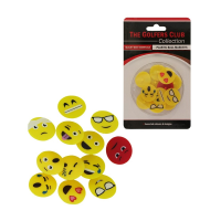 Click to Enlarge - Accessories GOLFERS CLUB PLASTIC EMOJI BALL MARKER Walkerden Golf Australia