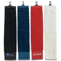 Click to Enlarge -  COTTON GOLF GOLF TOWEL WITH CLIP Walkerden Golf Australia