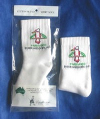 Click to Enlarge - Footlets / Socks, Custo.. MENS QUARTER SOX WITH JACQUARD LOGO Walkerden Golf Australia